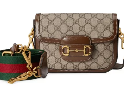 GUCCI / GG GUCCI HORSEBIT 1955 MINI BAG ?658574 HUHHG 8565