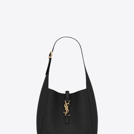YSL / SMALL LE 5 À 7 SUPPLE IN GRAINED LEATHER 713938AAAUQ1000