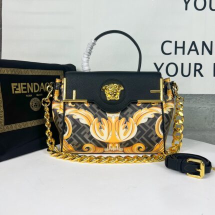 FENDI Fendace La Medusa Crossbody bag