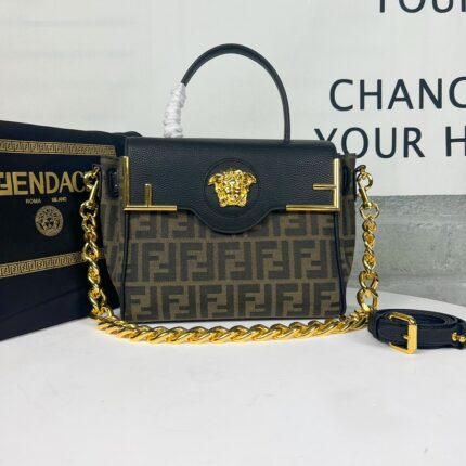 FENDI Fendace La Medusa Crossbody bag