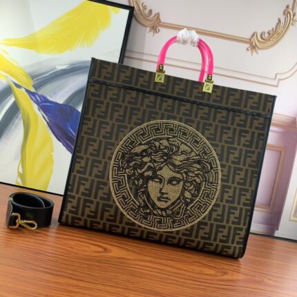 FENDI Fendace Tote Bag Size: 40cm/36cm