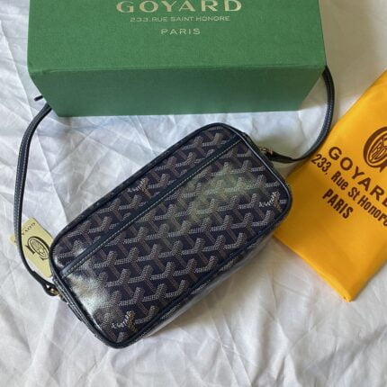 Goyard mini Camera bag Blue size:23*8*14cm
