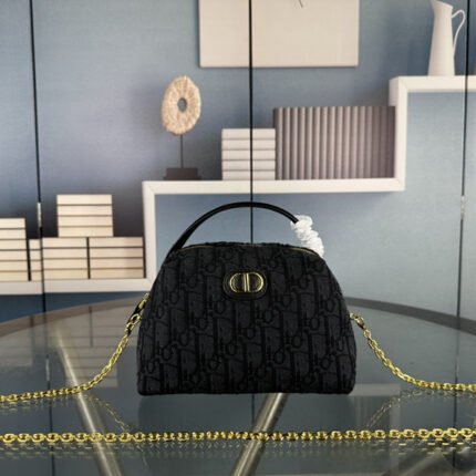 Dior Montaigne black Chain bag 6606 size: 21*12.5*8cm