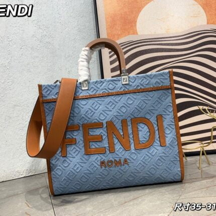 Fendi sunshine mirror design handbag size M 353117